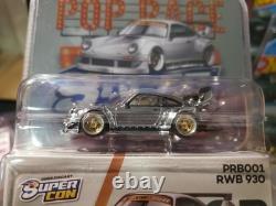 New 2026 Pop Race Porsches 911 930 RWB Chrome & Purple Conventions Set