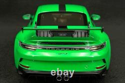 Norev 118 2021 Porsche 911 GT3 Python Green Diecast Model Car