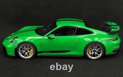 Norev 118 2021 Porsche 911 GT3 Python Green Diecast Model Car