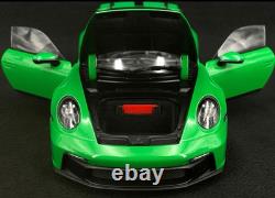 Norev 118 2021 Porsche 911 GT3 Python Green Diecast Model Car