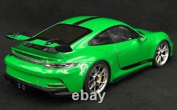 Norev 118 2021 Porsche 911 GT3 Python Green Diecast Model Car