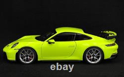 Norev 2021 Porsche 911 GT3 118 Coupe Acid Green Diecast Model Car