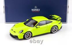 Norev 2021 Porsche 911 GT3 118 Coupe Acid Green Diecast Model Car
