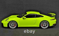 Norev 2021 Porsche 911 GT3 118 Coupe Acid Green Diecast Model Car
