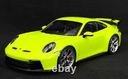 Norev 2021 Porsche 911 GT3 118 Coupe Acid Green Diecast Model Car