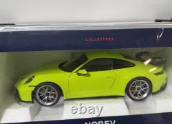 Norev 2021 Porsche 911 GT3 118 Coupe Acid Green Diecast Model Car
