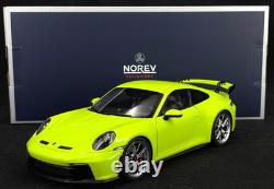 Norev 2021 Porsche 911 GT3 118 Coupe Acid Green Diecast Model Car