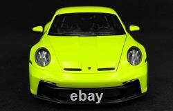 Norev 2021 Porsche 911 GT3 118 Coupe Acid Green Diecast Model Car