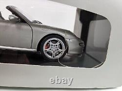 Norev Porsche 911 Carrera 4S Cabriolet Silver 1/18 Scale Model