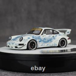 PGM 1/64 Porsche 911 964 RWB Luminous White Chinese Dragon SPECIAL EDITION
