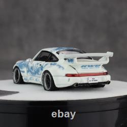 PGM 1/64 Porsche 911 964 RWB Luminous White Chinese Dragon SPECIAL EDITION
