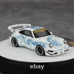 PGM 1/64 Porsche 911 964 RWB Luminous White Chinese Dragon SPECIAL EDITION