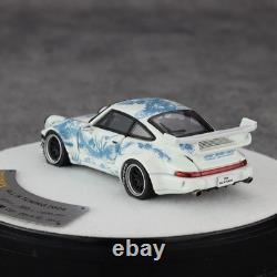 PGM 1/64 Porsche 911 964 RWB Luminous White Chinese Dragon SPECIAL EDITION