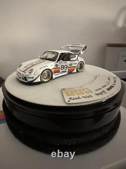 PGM 64 Porsche 993 RAUH WELT BEGRIFF White Apple Limited 316/999 Deluxe Base