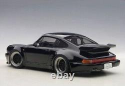 PORSCHE 911 (930) TURBO MIDNIGHT WANGAN BLACK BIRD by AUTOart 78156 118 RARE