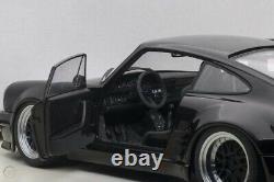 PORSCHE 911 (930) TURBO MIDNIGHT WANGAN BLACK BIRD by AUTOart 78156 118 RARE