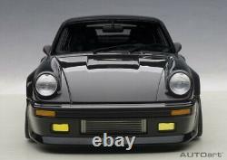 PORSCHE 911 (930) TURBO MIDNIGHT WANGAN BLACK BIRD by AUTOart 78156 118 RARE