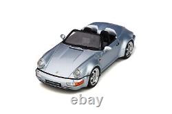 PORSCHE 911 (964) SPEEDSTER TURBO LOOK SILVER 118 by GT SPIRIT GT200 NEW IN BOX