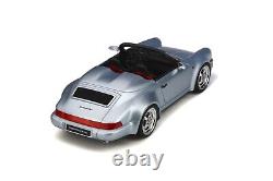 PORSCHE 911 (964) SPEEDSTER TURBO LOOK SILVER 118 by GT SPIRIT GT200 NEW IN BOX