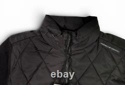 PUMA Porsche Design Hybrid Cardigan Jacket Black 625261 20 $350 Men's XL