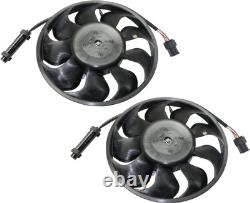 Pair Cooling Fan Assemblies Set of 2 Driver & Passenger Side Left Right for 911