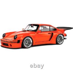 Porsche 1/18 Solido KS-R 2022 Orange Diecast Model Car Khyzyl Saleem (KS)