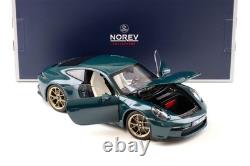 Porsche 118 Norev 911 GT3 Touring PTS Fjord Green Fjordgreen Diecast Model Car