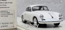 Porsche 356 B Carrera 2 2000 GS 1961 White 143 Spark SKB43019 SUPER RARE! (14)