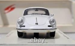Porsche 356 B Carrera 2 2000 GS 1961 White 143 Spark SKB43019 SUPER RARE! (14)