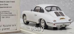 Porsche 356 B Carrera 2 2000 GS 1961 White 143 Spark SKB43019 SUPER RARE! (14)
