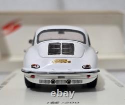 Porsche 356 B Carrera 2 2000 GS 1961 White 143 Spark SKB43019 SUPER RARE! (14)