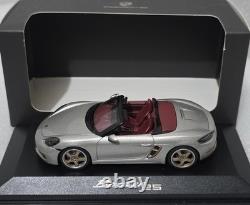Porsche 718 (982) Boxster GT 25 Years Silver 143 Minichamps WAP 020 202 0MM7Z