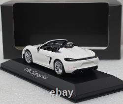 Porsche 718 (982) Boxster Spyder 2019 White 143 Minichamps WAP 020 210 0K (14)