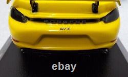 Porsche 718 982 Cayman GT4 2019 Racing Yellow Spectrum Edition 143 Minichamps 8