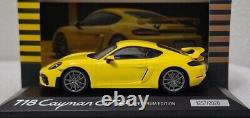 Porsche 718 982 Cayman GT4 2019 Racing Yellow Spectrum Edition 143 Minichamps 8