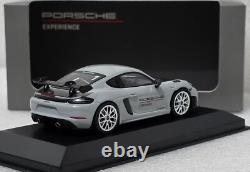 Porsche 718 (982) Cayman GT4 RS Track Experience Sport Grey 143 Minichamps (4)