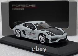 Porsche 718 (982) Cayman GT4 RS Track Experience Sport Grey 143 Minichamps (4)