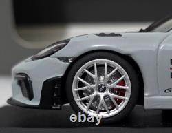 Porsche 718 (982) Cayman GT4 RS Track Experience Sport Grey 143 Minichamps (4)