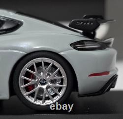 Porsche 718 (982) Cayman GT4 RS Track Experience Sport Grey 143 Minichamps (4)