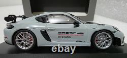 Porsche 718 (982) Cayman GT4 RS Track Experience Sport Grey 143 Minichamps (4)