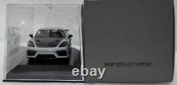 Porsche 718 (982) Cayman GT4 RS Track Experience Sport Grey 143 Minichamps (4)