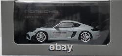 Porsche 718 (982) Cayman GT4 RS Track Experience Sport Grey 143 Minichamps (4)