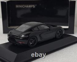 Porsche 718 (982) Cayman GTS 4.0 2020 Black 143 Minichamps 410069000 RARE! (6)