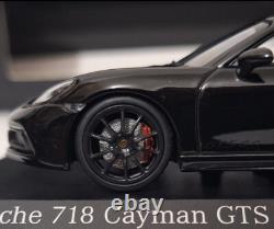 Porsche 718 (982) Cayman GTS 4.0 2020 Black 143 Minichamps 410069000 RARE! (6)