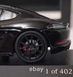 Porsche 718 (982) Cayman GTS 4.0 2020 Black 143 Minichamps 410069000 RARE! (6)