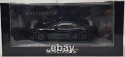 Porsche 718 (982) Cayman GTS 4.0 2020 Black 143 Minichamps 410069000 RARE! (6)