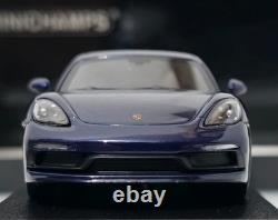 Porsche 718 (982) Cayman GTS 4.0 2020 Blue Met 143 Minichamps 410069002 (15)