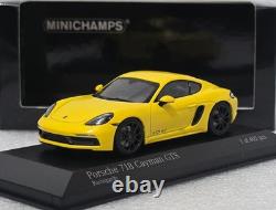 Porsche 718 (982) Cayman GTS 4.0 2020 Racing Yellow 143 Minichamps 410069001 6