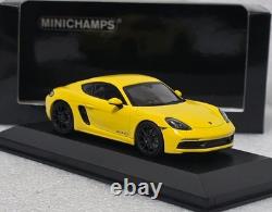 Porsche 718 (982) Cayman GTS 4.0 2020 Racing Yellow 143 Minichamps 410069001 6