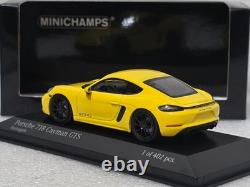 Porsche 718 (982) Cayman GTS 4.0 2020 Racing Yellow 143 Minichamps 410069001 6
